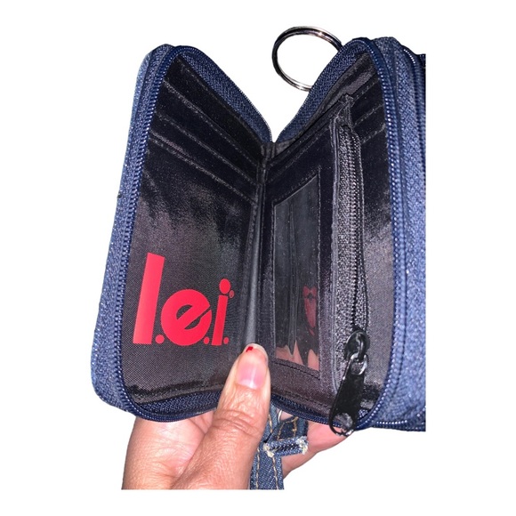 Lei Jean Wallet with Credit Card and Driver's License Compartments - Picture 3 of 5
